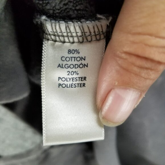 Buckle BKE Shirt Womens XS Gray Distressed  Side Slit Pullover Sweatshirt - Picture 8 of 10